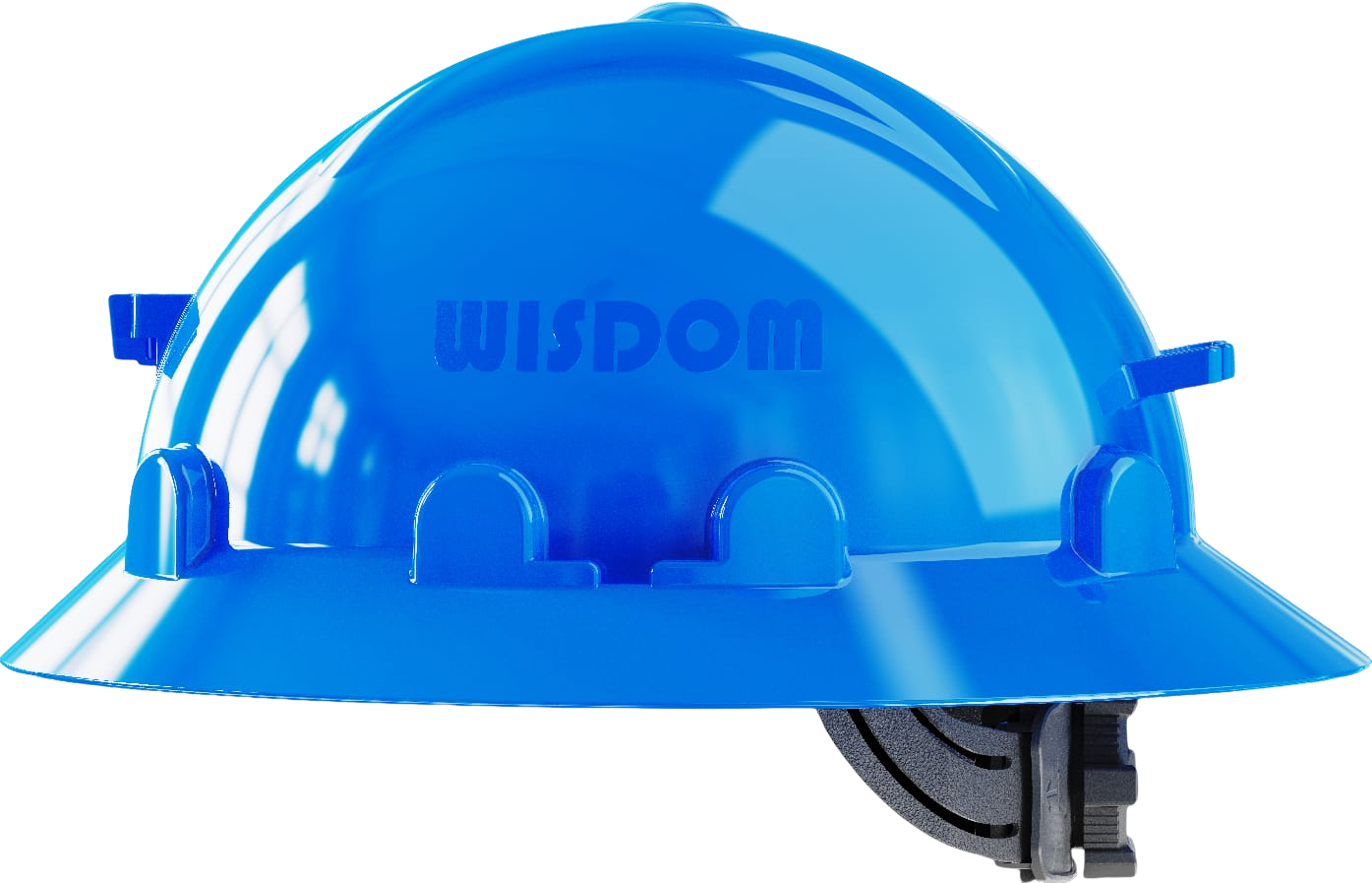 Casco Minero Azul WISDOM